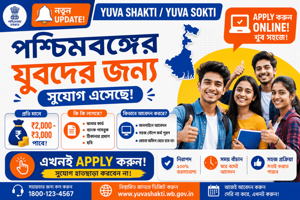যুব সাথী প্রকল্প online apply